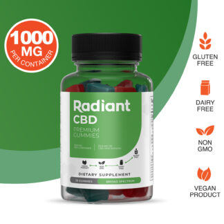 Radiant 1000mg CBD Gummies