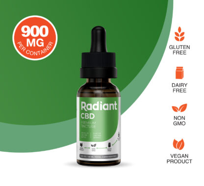 Radiant 900mg CBD Tincture