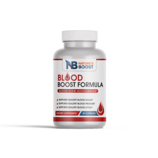 Nature's Boost Blood Boost Formula | Support Healthy Blood Sugar Levels & Cardiovascular Health